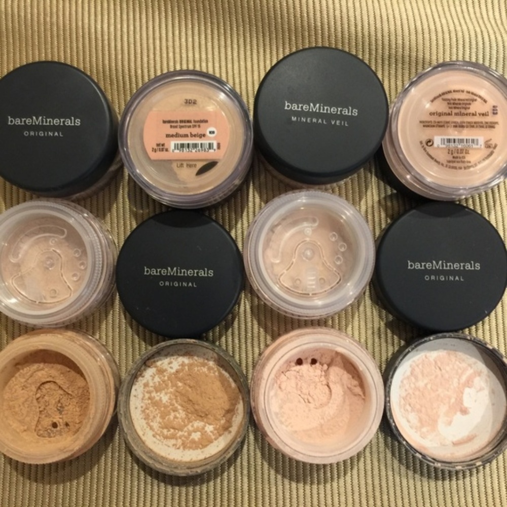 1 bareMinerals Med. Beige; spf 15 foundation New!